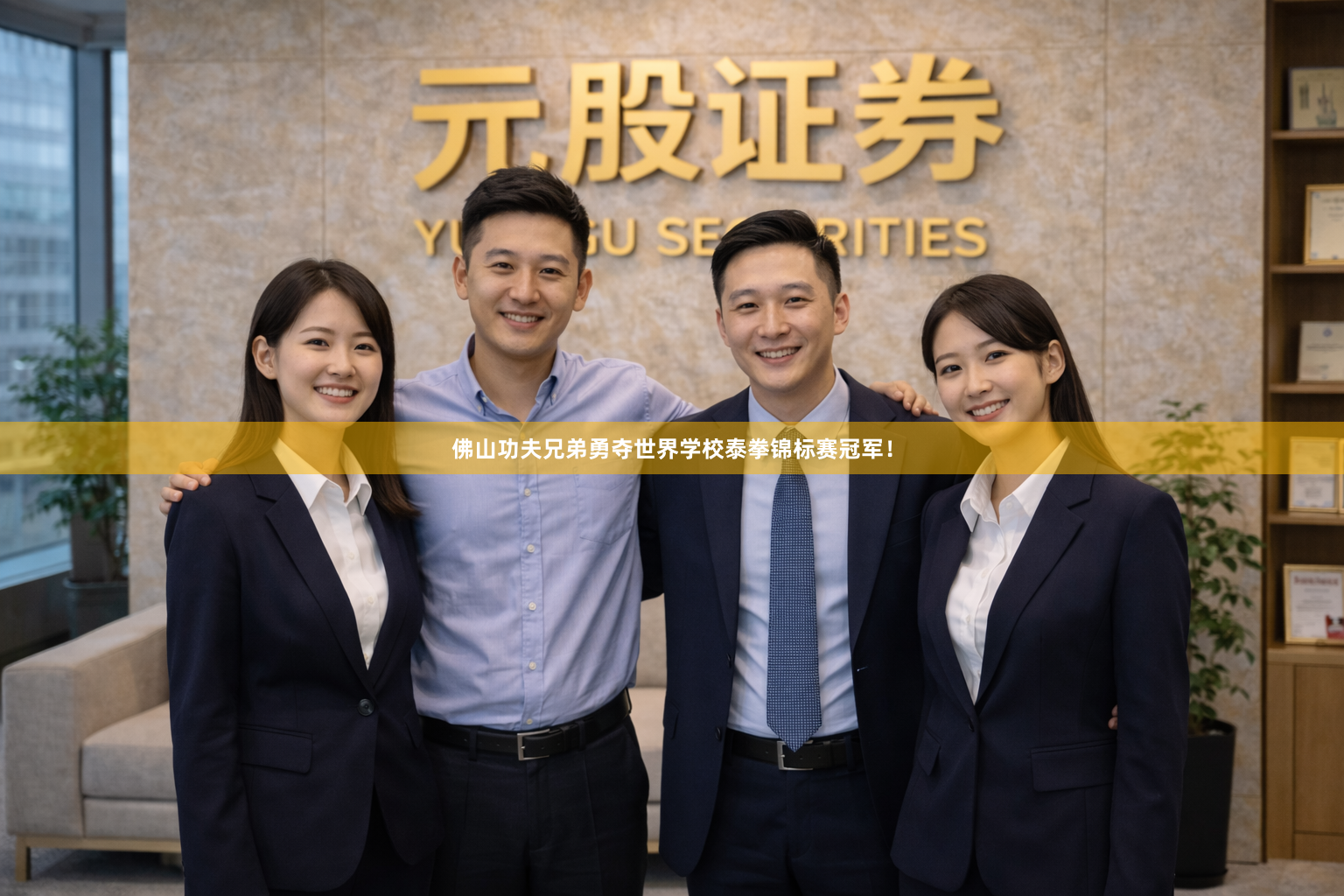佛山功夫兄弟勇夺世界学校泰拳锦标赛冠军！